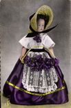 CPM Fantaisie Enfant Poupee Costume regional La Toulousaine 