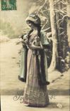 CPA Fantaisie Femme Noel Poupee  