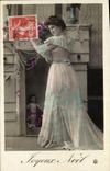 CPA Fantaisie Femme Poupee  