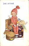 CPA Fantaisie Enfant Poupee Just arrived  