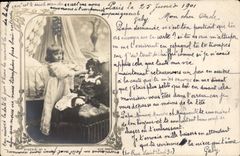 CPA Fantaisie Enfant Poupee  