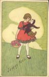 CPA Fantaisie Enfant Poupee  