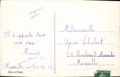 CPA Fantaisie Homme  Poupee  