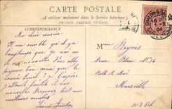 CPA Palais de justice Chalon sur Saone Square Thevenin  