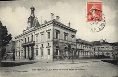 CPA Chatellerault Hotel de ville et Palais de justice  