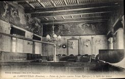 CPA Palais de justice Ancien Palais Episcopal la salle des Assises Carpentras 