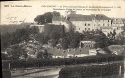 CPA Palais de justice Chaumont Le donjon Promenades de l'escargot 