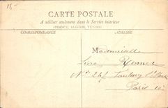 CPA Palais de justice Chalon sur Saone 