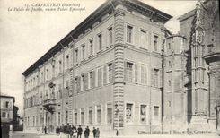 CPA Palais de justice ancien Palais Episcopal Carpentras 