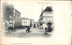 CPA Chatellerault Rue du Berry et Palais de justice  