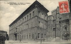 CPA Palais de justice Carpentras Ancien Palais des Eveques 