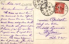 CPA Bateau de Guerre Le Charlemagne Cuirasse d'escadre a tourelles 