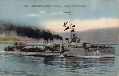 CPA Bateau de Guerre Commandant Lucas Contre torpilleur 