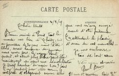 CPA Bateau de Guerre Le Croiseur Cuirasse Conde 