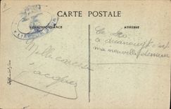 CPA Bateau de Guerre Courbet Cuirasse d'escadre Dreadnought 