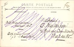 CPA Bateau de Guerre Condorcet Cuirasse d'escadre a turbines 