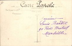 CPA Bateau de Guerre Toulon Claymore Torpilleur au mouillage 