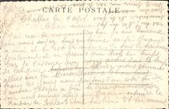 CPA Chambery Facade Sud de l'ancien chateau des Ducs de Savoie Hotel de la Prefecture Les jardins