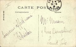 CPA Commercy La Sous Prefecture et la Rue Carnot 