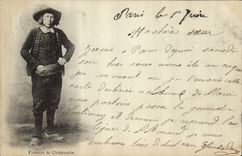CPA Folklore Fermier de Chateaulin