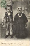 CPA Folklore Enfants de pontivy
