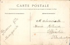 CPA Folklore Maries de Treflez Mariage