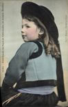 CPA Folklore Petit Glasik du Pays de Chateaulin en chupen Bolero Enfant