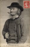 CPA Folklore un veteran de Crimee Vieux paysan de Quimper