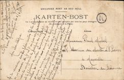 CPA Folklore Fiances de Rosporden