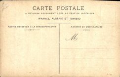 CPA Militaria Soldat Canon