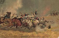 CPA Militaria Rezonville par Aime Morot