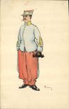 CPA Militaria Soldat