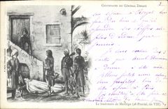 CPA Militaria Centenaire du General Desaix Le lendemain de Marengo