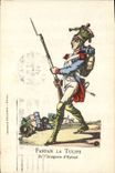 CPA Militaria Fanfan la Tulipe de l'imagerie d'Epinal