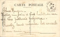 CPA Militaria Je peux dire que j'ai des habitudes