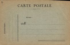 CPA Fantaisie (dessin a la main) Paysage Bateau