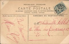 CPA Fantaisie (dessin a la main) Fleurs 