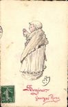 CPA Fantaisie (dessin a la main) Enfant Georges Ruau