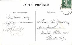 CPA Chateau de Lanthenay