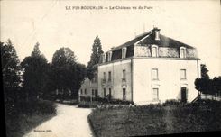 CPA Chateau vu du parc Le Pin Bouchain