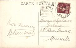 CPA Chateau vu du parc Le Pin Bouchain