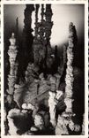 CPA Grotte Grottes Aven d'Orgnac Groupe stalagmitique Detail