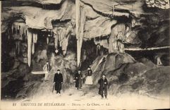 CPA Grotte Grottes de Betharram Decors Le chaos
