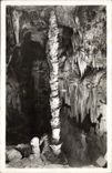 CPA Grotte Grottes Aven d'Orgnac Une grande stalagmite
