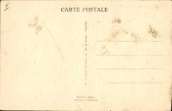CPA Grotte Grottes Aven Armand Vu des grandes stalactites Au milieu le palmier