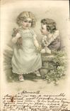 CPA Fantaisie Enfants Poupee 