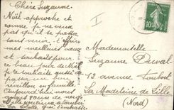 CPA Fantaisie Enfant Noel Poupee 