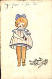 CPA Fantaisie Enfant Poupee 