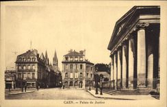CPA Palais de Justice Caen