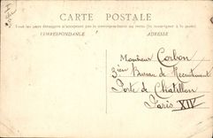 CPA Palais de Justice Chalon sur Saone